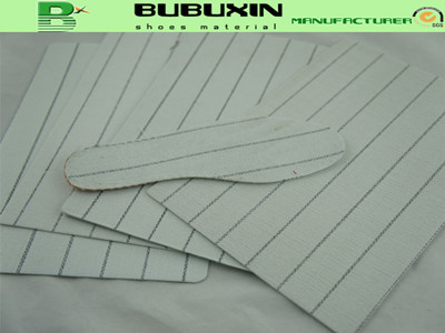 Well ventilated stripe insole board
