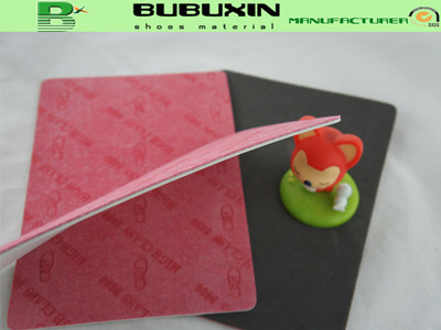 Ventilated and hygienic non-woven insole board with EVA