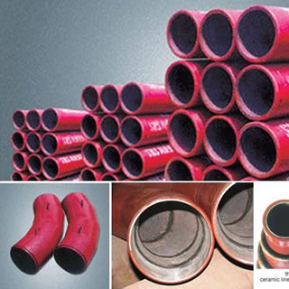 Ceramic lined Wearable Tube