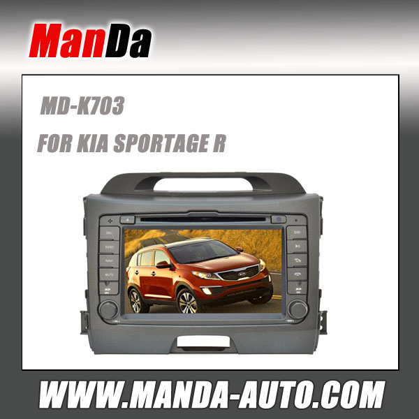 2 din car dvd player for KIA SPORTAGE R (2010-2014) in-dash dvd factory navigatio car multimedia sys