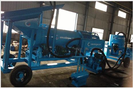 Mobile Gold Washer Scrubber