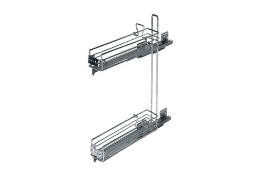 Narrow side-pull basket
