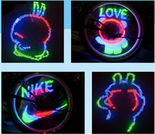 Programmable Bicycle Wheel Light