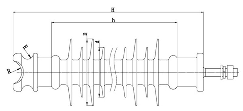 Composite Line Post Insulator
