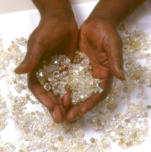 Large Rough Diamonds