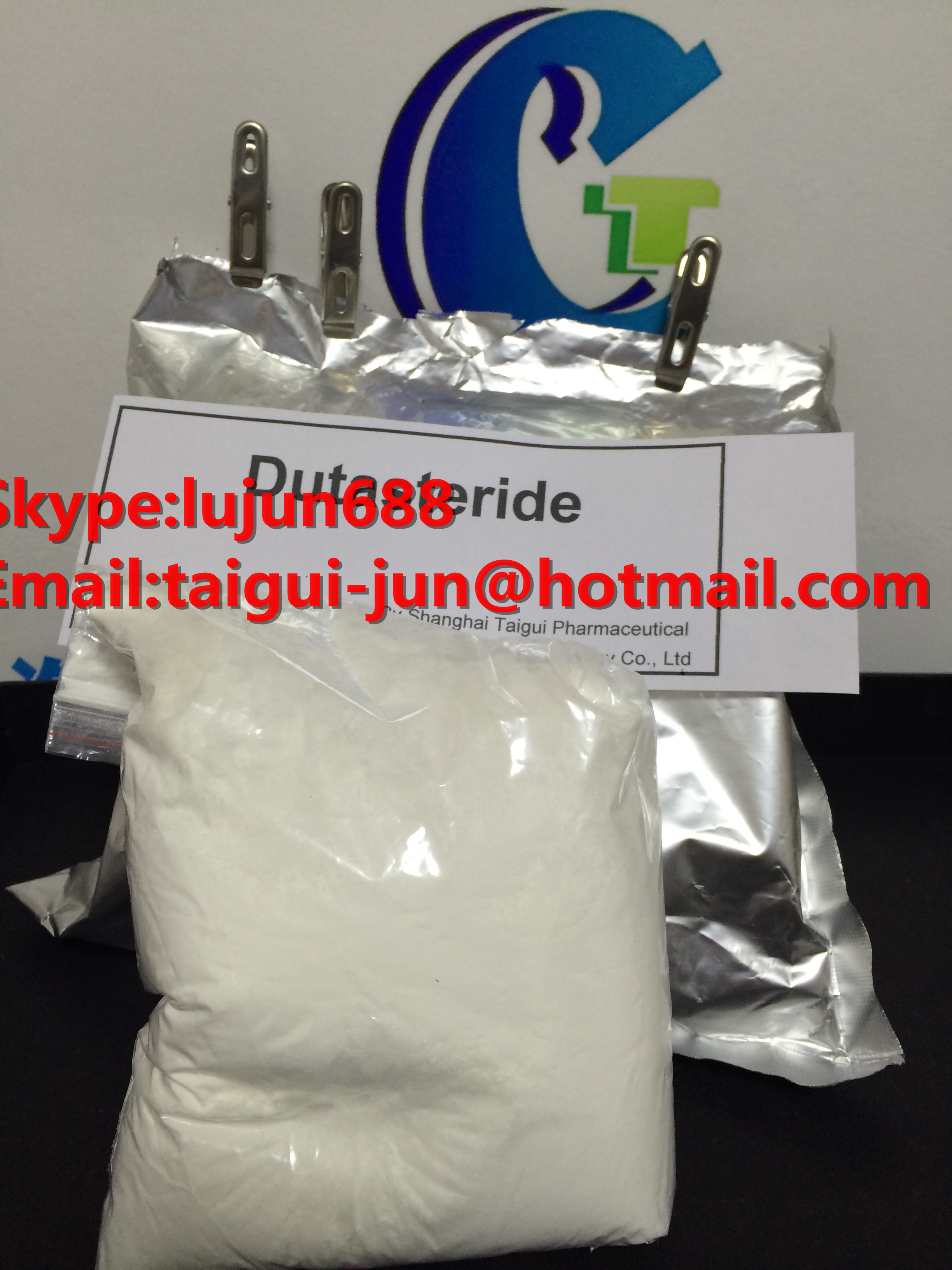 Avodart / Dutasteride Organic Anti-hair Loss Powder Pharmaceutical Raw Materials