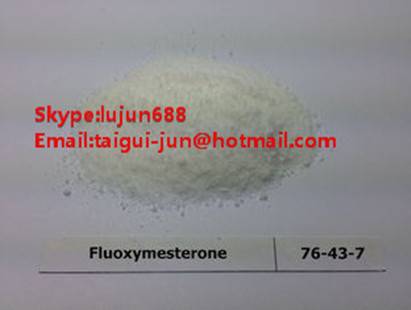 Fluoxymesterone / Halotestin Raw Steroid Powders Pharmaceutical Raw Materials CAS 76-43-7