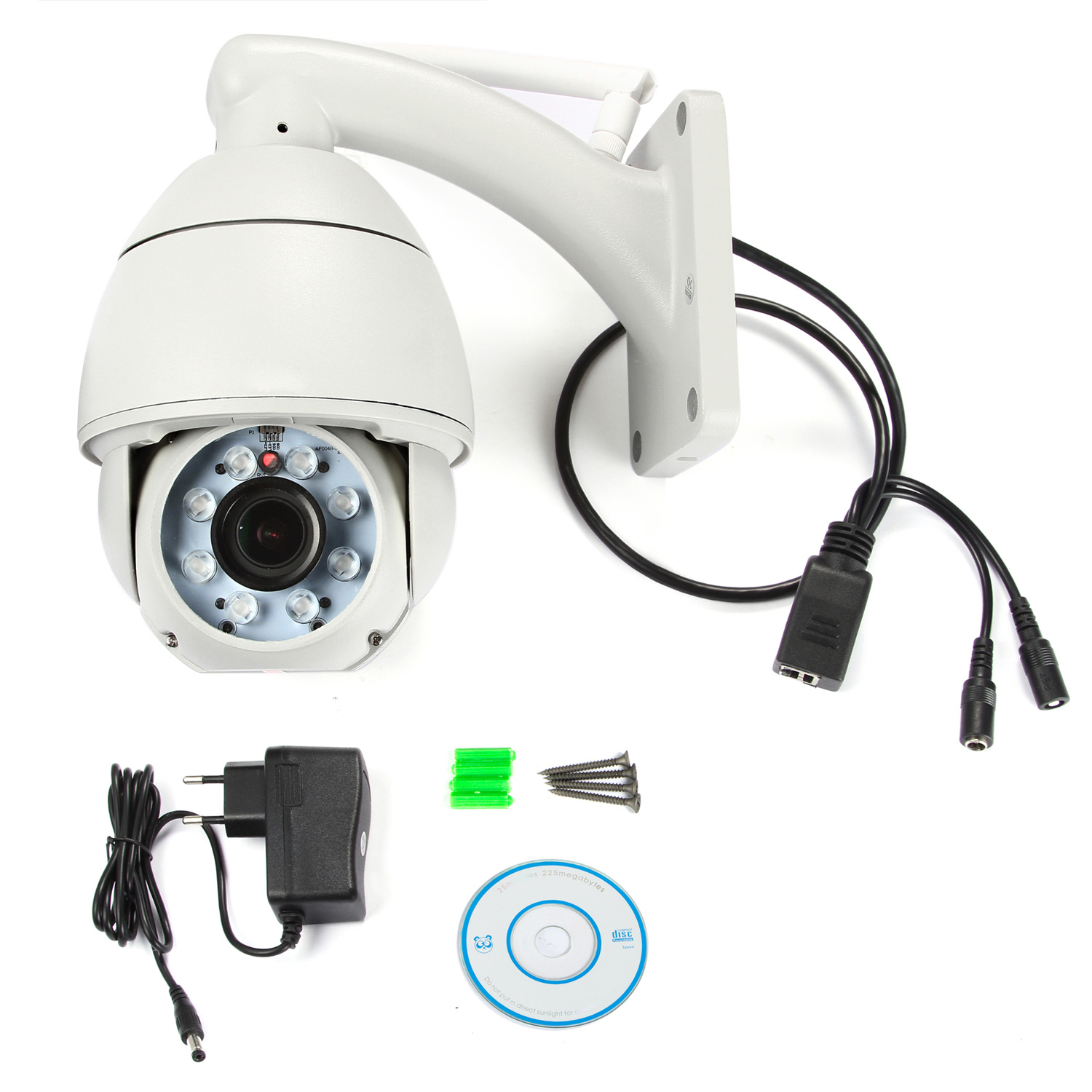 Alytimes 720P HD Wireless ZOOM IP Camera