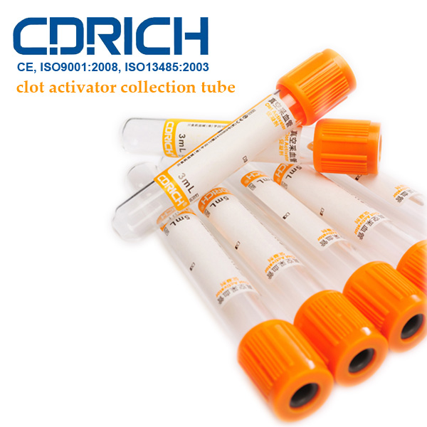 CDRICH Evacuated Blood Collection Tube with Clot Activator