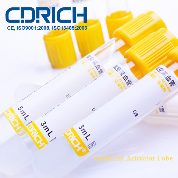CDRICH Serum Separation tube with Gel & Clot Activator