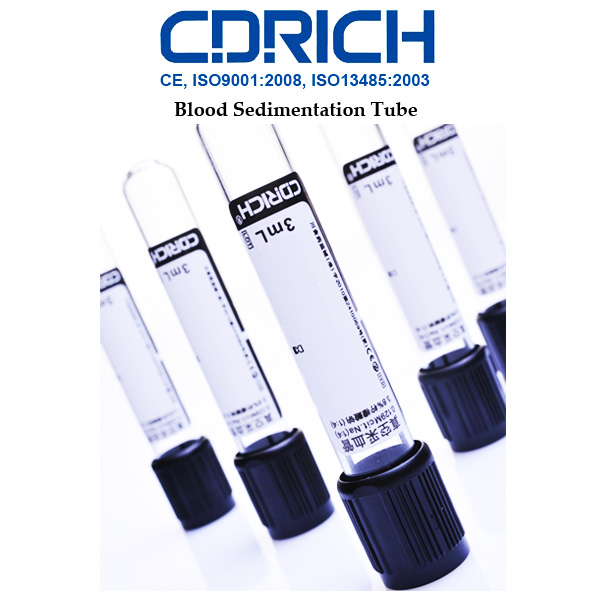 CDRICH Evacuated Blood Sedimentation Tube