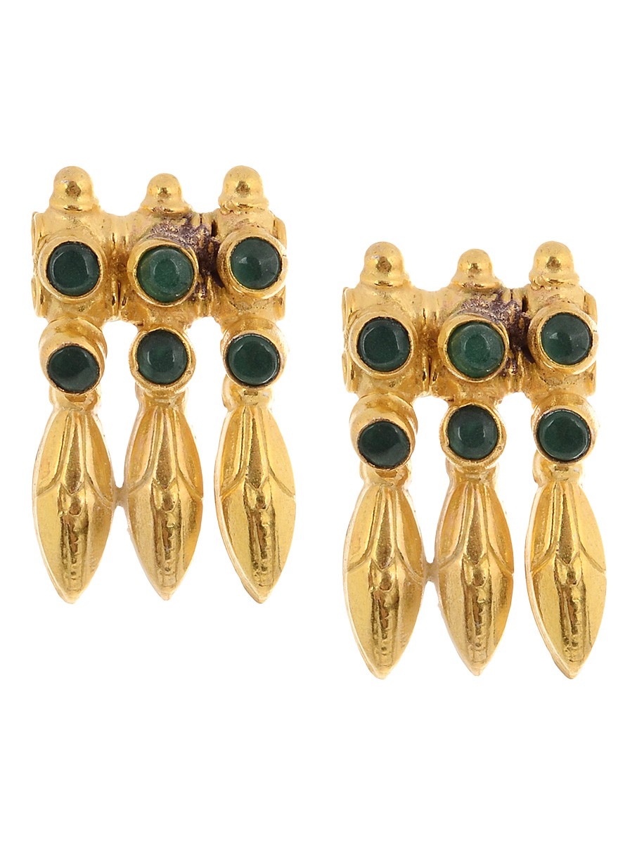 Indian silver plated earring