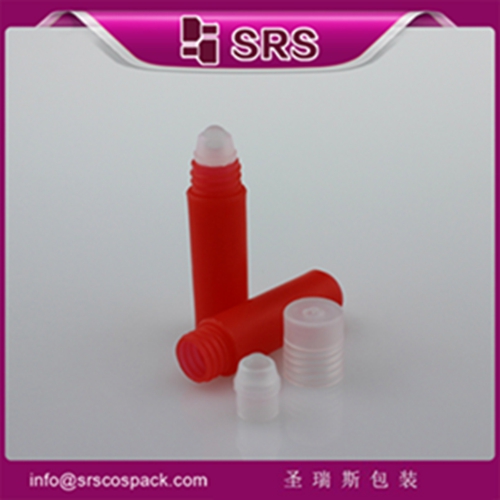 MIni wholesale plastic ball container roller and empty mini perfume bottle 2 ml