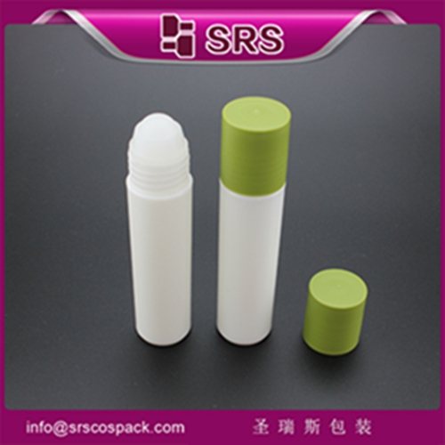 srs high Wholesale roller packaging ,cosmetic roll on bottle and colored plastic roll