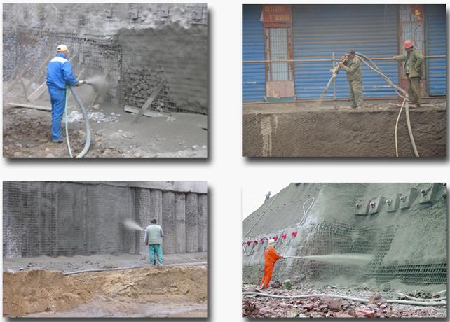 Wet Concrete Shotcreting Machine