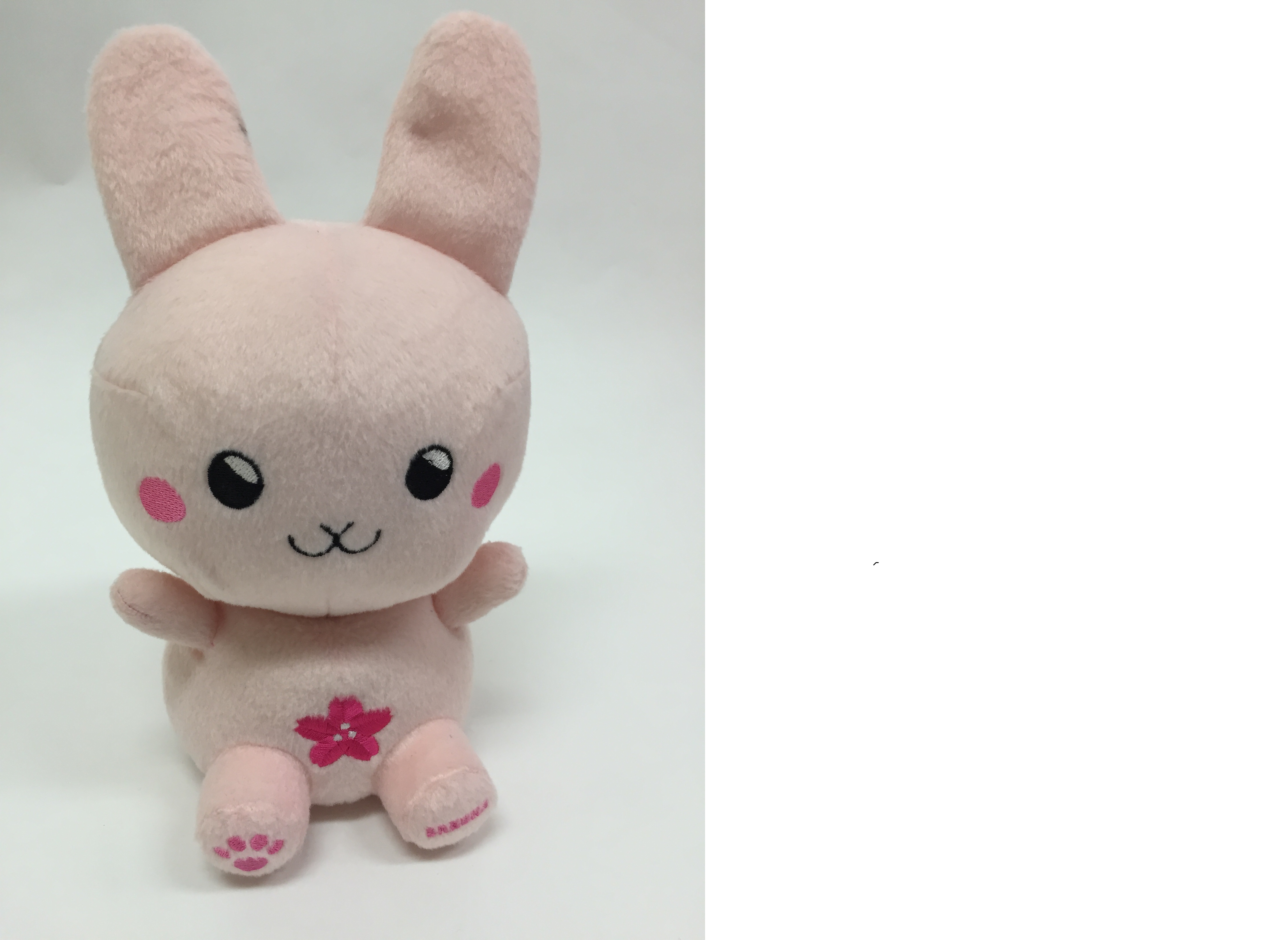 customer valentines stuffed & plush animals with clear embroidery logo