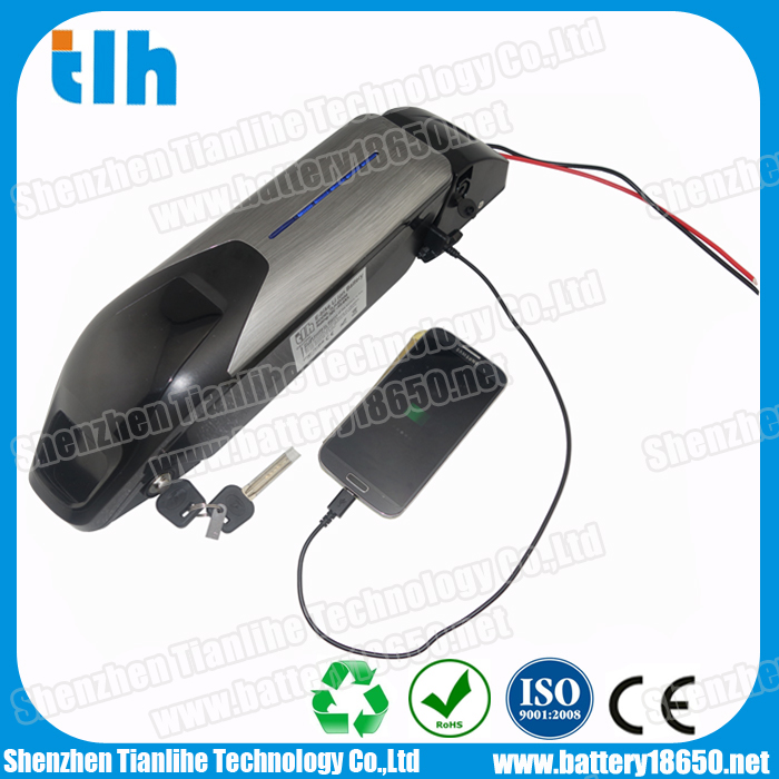 2015 New 36V 11.6Ah E bike battery pack with 5V USB