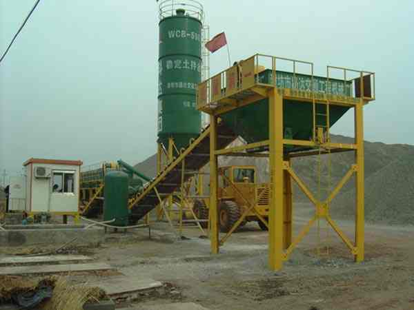 WCB600 Stablized Soil Mixing Plant