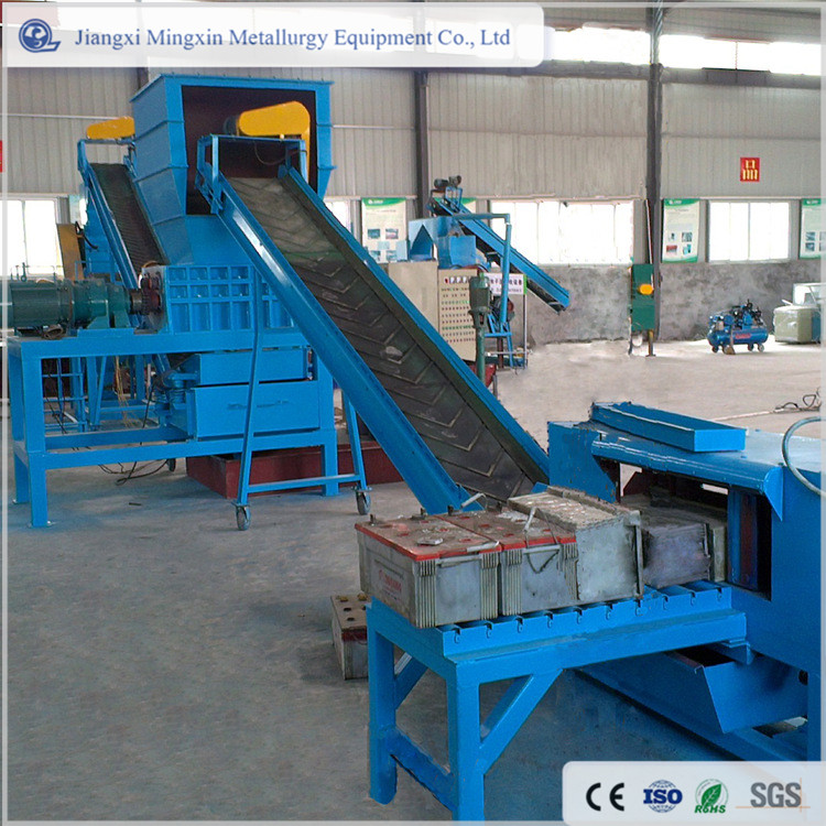 Used lead battery recycling plant