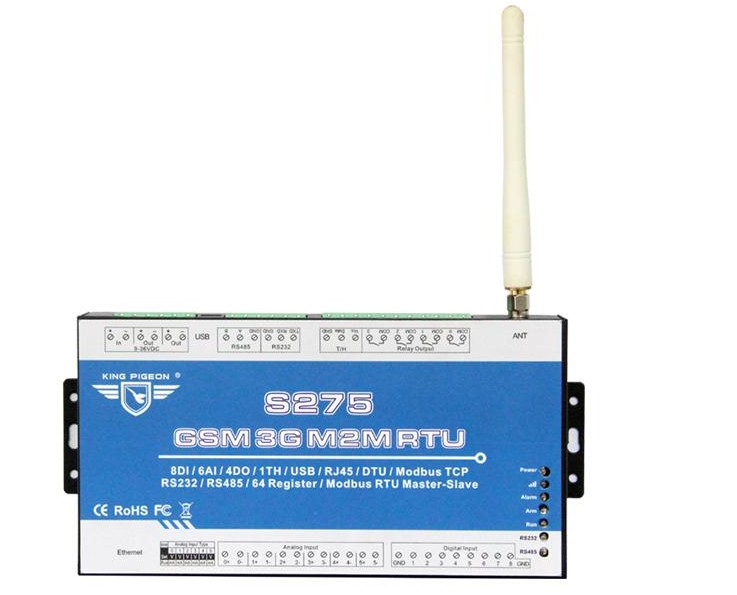Wireless GSM SMS GPRS 3G Temperature Data Logger with SMS Alarm