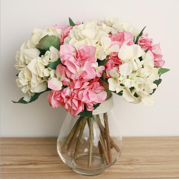 35CM short stem silk hydrangea