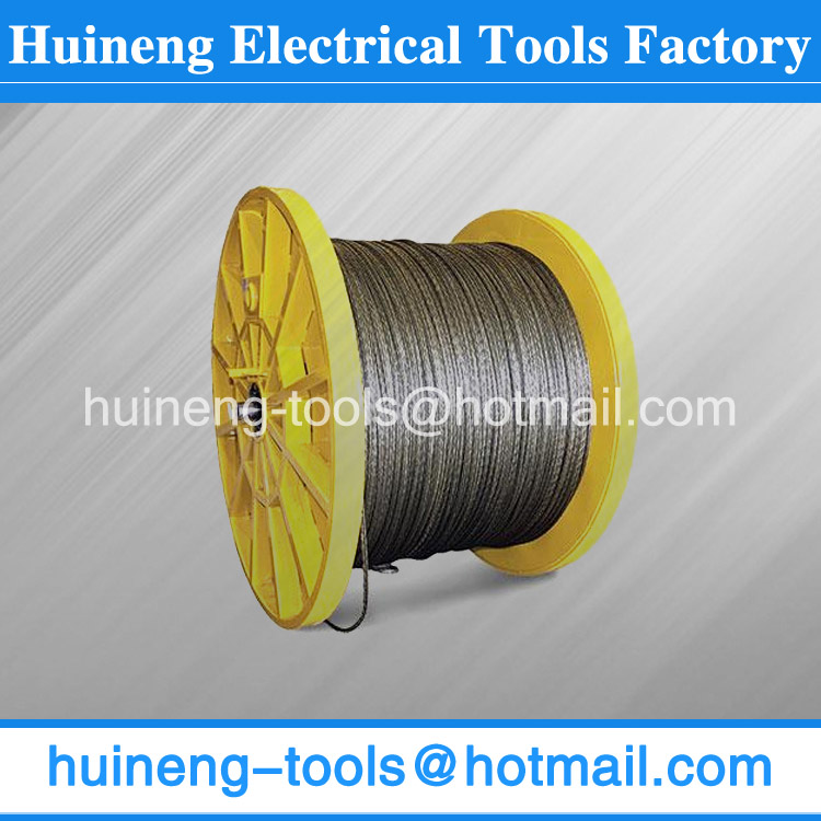 Twist Galvanised Steel Pulling RopeÂ 3/8"