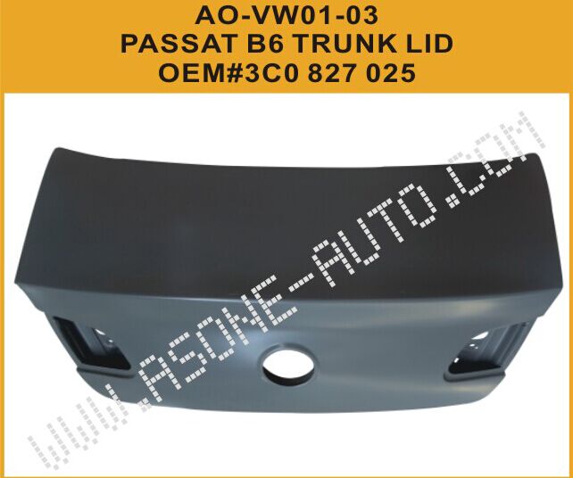 AsOne Steel Car Trunk Lid For VW PASSAT B6