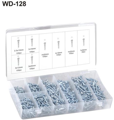750PC METAL SCREW ASSORTMENT