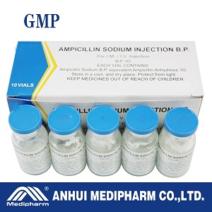 Ampicillin Sodium for Injection 1g/10ml