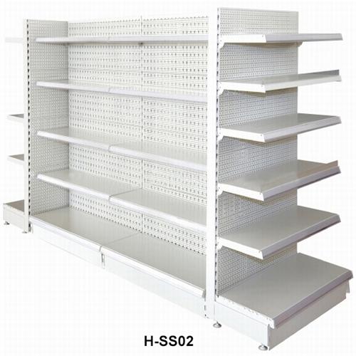 Punched Hole Supermarket Shelf