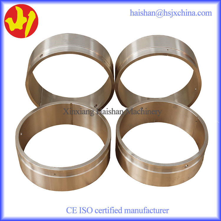 Customised excavator bronze bushing thin wall bearing