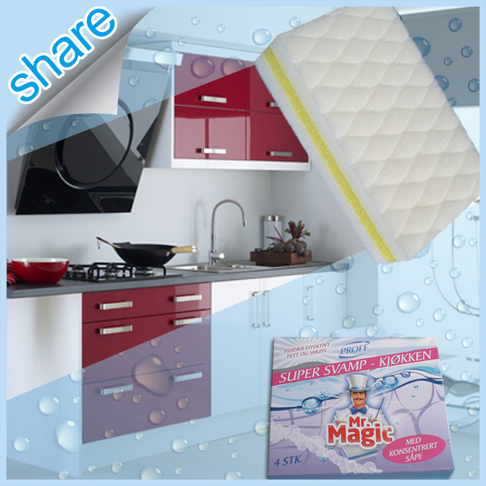 Stain Remover Kitchen Clean Nanotechnology Clean Products Magic Sponge