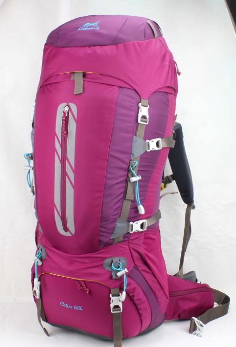 60L Outdoor Backpack for Camping Hiking Traveling Climbing Running Cycling Sports Daypack Bag