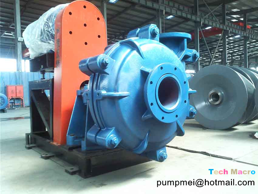 Horizontal Industrial centrifugal tailing slurry convey pump for ore concentration plant