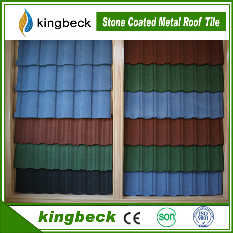 stone coated metal roof tile