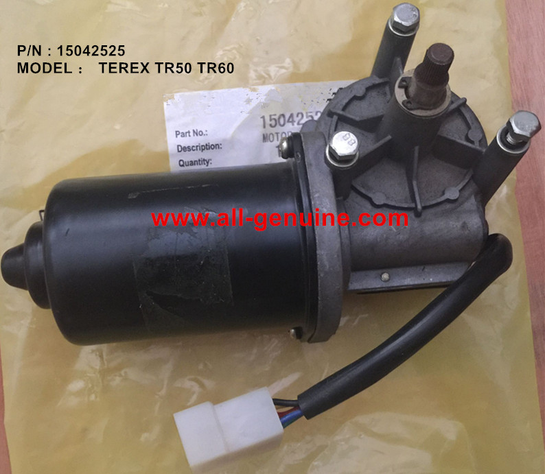 15042525 WIPER MOTOR TEREX NHL TR50 TR60 TR100 SRT95 SANY ALLISON CUMMINS RIGID DUMP TRUCK