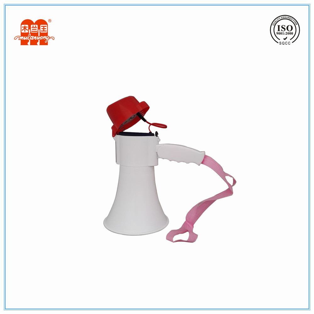 rechargeable battery megaphone with tf card