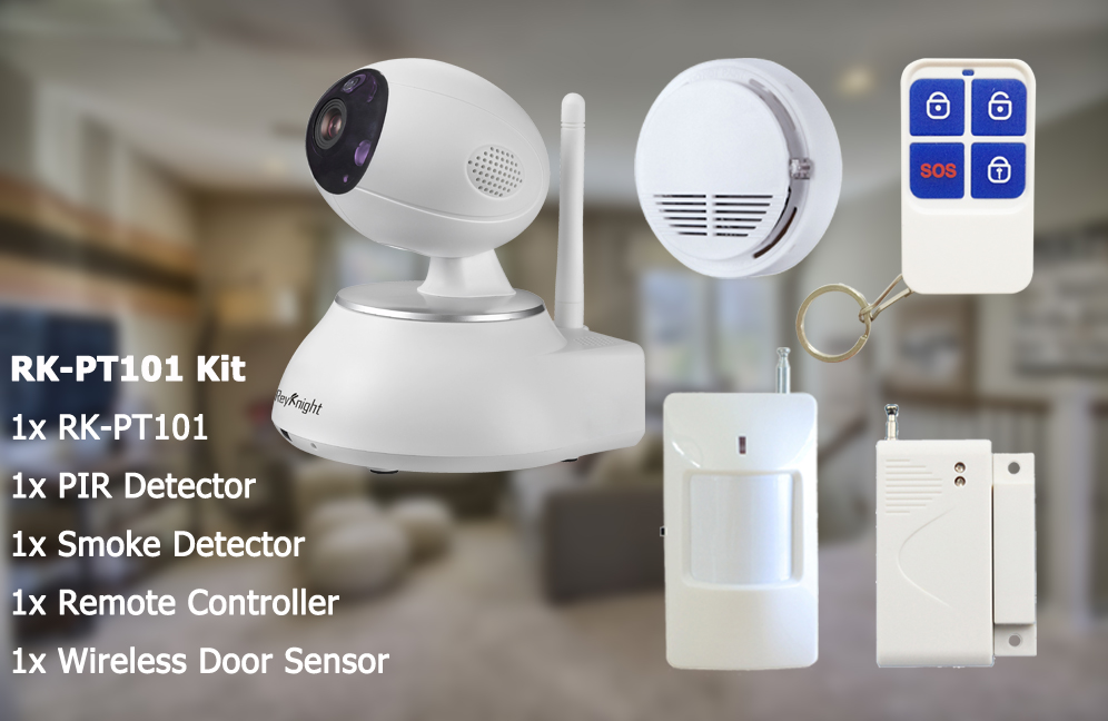 ReyKnight 720P Pan Tilt WIFI Robot IP Camera kit