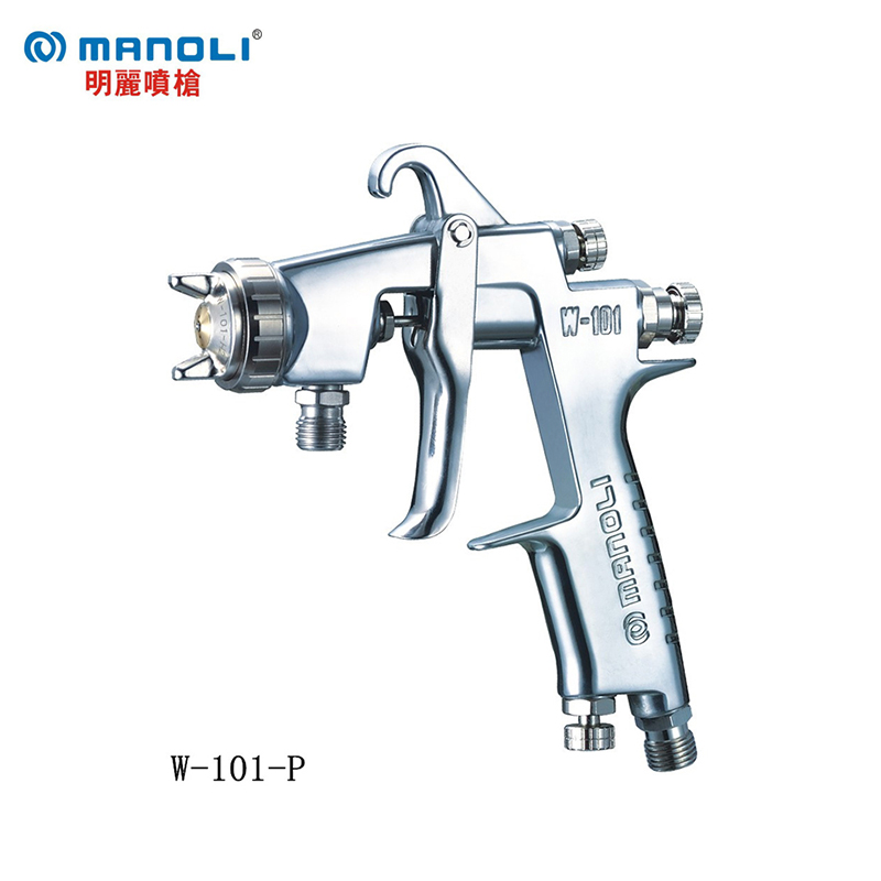 W-101-P lightweight pressure feed type spray gun for glue with a perfect atomization effect