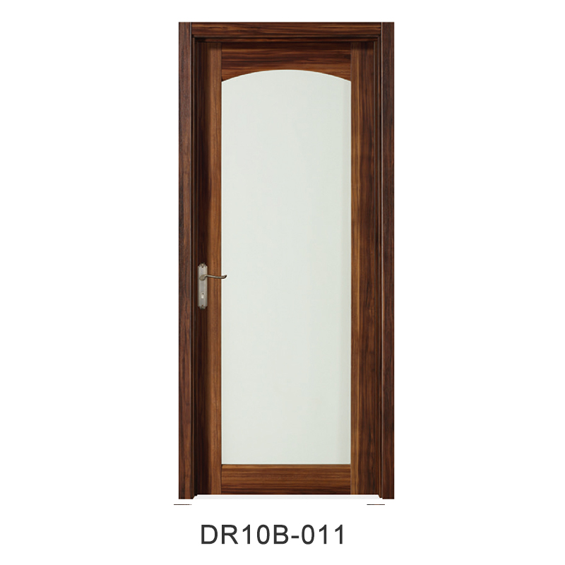 Simplified European style kitchen glassed door