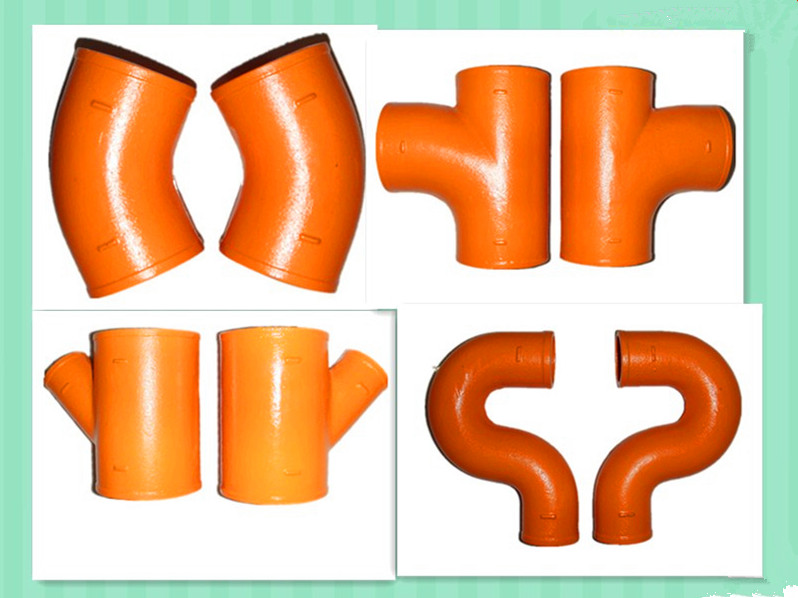 EN877 Socketless cast iron pipe fittings
