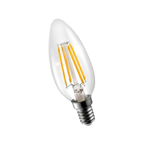 Candle Warm White 2w Led Filament Bulb E14