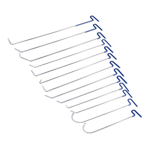 Paintless Dent Removal Tools 13 Pieces Blue Pdr Rods