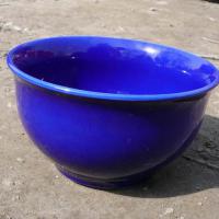 Large picture 6"blue glaze bowl