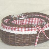 Large picture willow basket