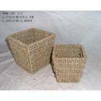 Large picture grass basket