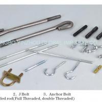 Large picture threaded bars and stud bolt, J, L &eye bolt