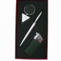 Large picture key chain +lighter for gift set
