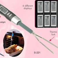 Large picture Thermometer Digital Fork