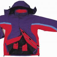 Large picture skiing jacket